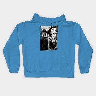 Noir Window Kids Hoodie